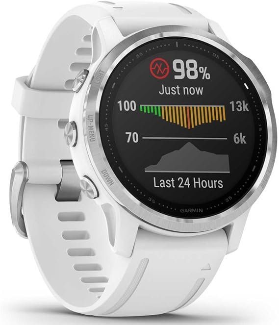 Opiniones Garmin f?nix 6S - Reloj GPS multideporte definitivo con sensores VO2 Max frecuencia cardíaca carga de entrenamiento