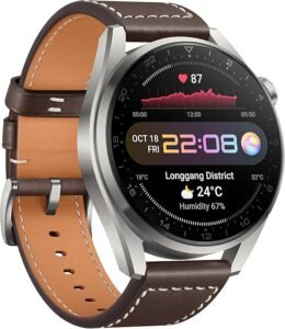 Huawei Reloj 3 Pro con Correa de Cuero Marrón - Opiniones y Reseñas 2021