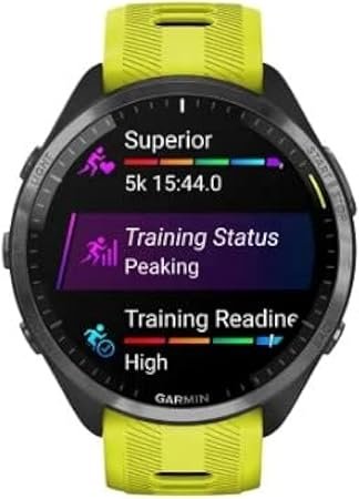 Descubre el Garmin Forerunner 965: El mejor smartwatch para corredores. Con una increíble duración de batería de 23 días en Modo de Reloj Inteligente, pantalla a color y táctil Amoled. ¡No te quedes sin el tuyo! #Garmin #Smartwatch #Forerunner965