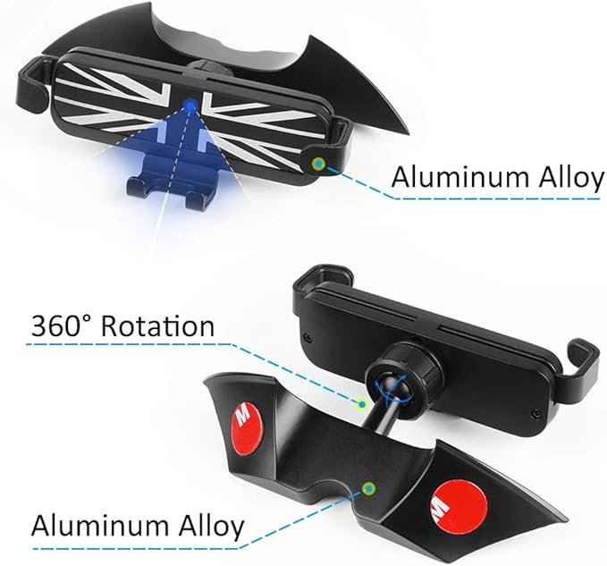 Soporte de teléfono móvil para Mini Cooper S Jcw - Soporte Especial para teléfono móvil F54 F55 F56 F57 F60 - Opiniones Hesanzol