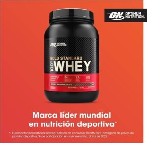 Mejor Proteína en Polvo: Optimum Nutrition 100% Whey Gold Standard