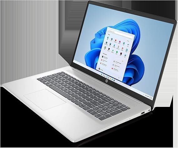 Imagen alternativa de producto: Portátil HP 17-cp0168ng con pantalla de 17,3" FHD IPS, procesador Ryzen 7 5700U, 16GB RAM, 512GB SSD y FreeDos.