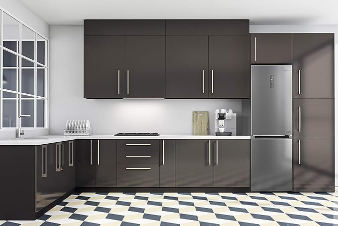 Frigorífico Combi Inox A++ Midea - Opiniones, No Frost, Gran Capacidad 256L + 104L Congelador - Control Táctil de Temperatura