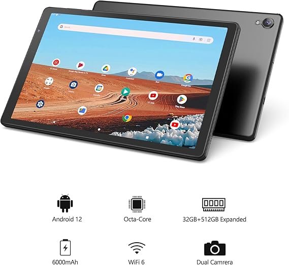 Opiniones sobre la Tablet Android de 10'' con 2GB RAM y 32GB ROM - Descubre sus características y beneficios - ¡Compra ahora y amplía tu almacenamiento hasta 512GB! ¡No te quedes sin la tuya!