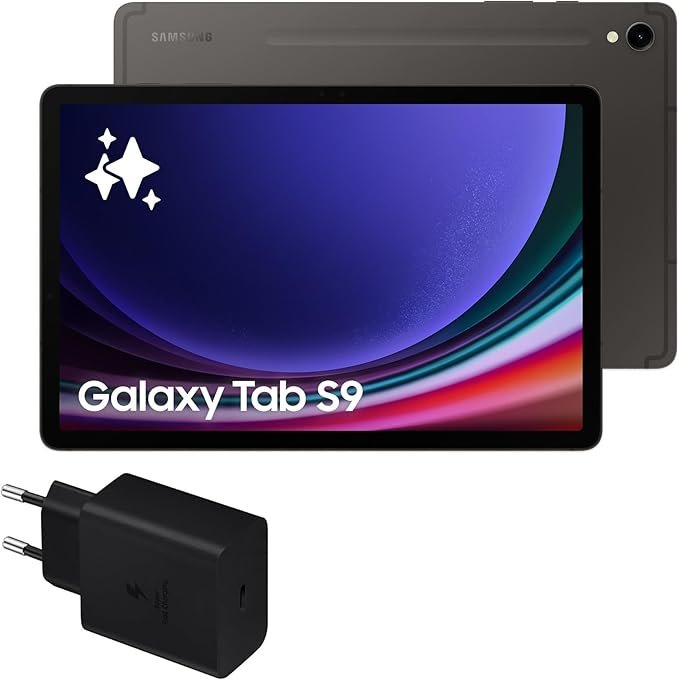 Opiniones Samsung Galaxy Tab S9, 256 GB, WiFi + Cargador 45W: Descubre la mejor tablet del mercado. ¡Aprovecha esta oferta!
