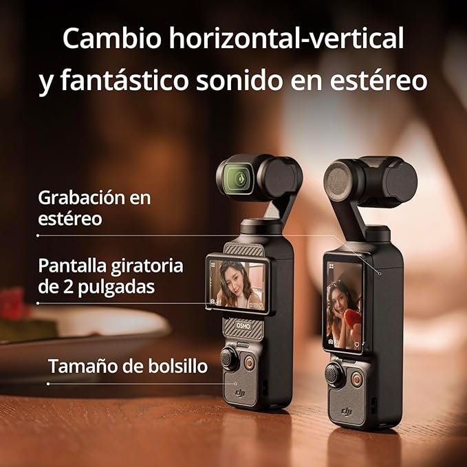 Descubre el DJI Osmo Pocket 3 Pack: la mejor cámara 4K para creadores. ? ¡Captura momentos increíbles con este kit completo! ? #DJIOsmoPocket #Cámara4K #Creadores