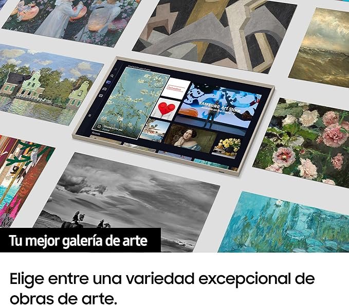Samsung The Frame 65 pulgadas Smart TV: diseño artístico y calidad a buen precio.