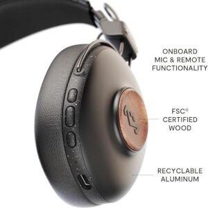 Opiniones Marley House of Positive Vibration Frequency Auriculares Inalámbricos Over Ear - Auriculares Bluetooth.