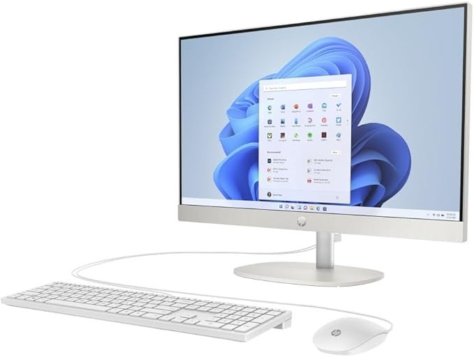 HP All-in-One PC 27-cr0111ng[68.5cm 27" FHD-Display Ryzen 3 7320U 8GB RAM 512GB - All-in-One mit Monitor - 4,1 GHz - Opiniones y características - Compra online - Envío rápido