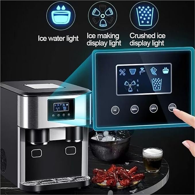 Máquina automática de hacer cubitos de hielo de encimera - Opiniones y características - 1,8 litros