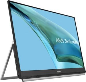 Monitor portátil ASUS ZenScreen MB249C de 23,8" FHD (1920 x 1080) IPS sin marcos.