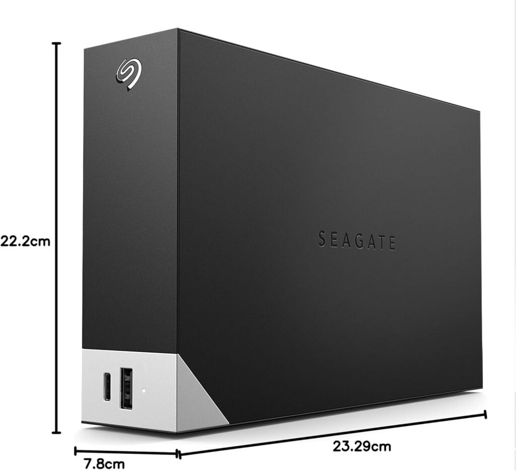 Opiniones Seagate One Touch Hub 10 TB, Unidad De Disco Duro Externo, USB-C, USB 3.0, para ordenadores de sobremesa - Imagen del producto