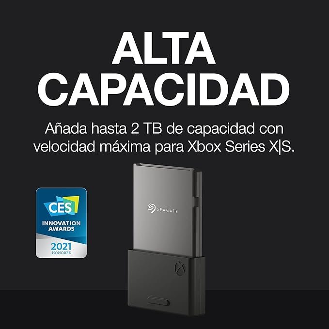 Seagate Expansion Card para Xbox Series X|S 2TB, Plug and Play Unidad de Estado sólido NVMe - Opiniones: Imagen del producto