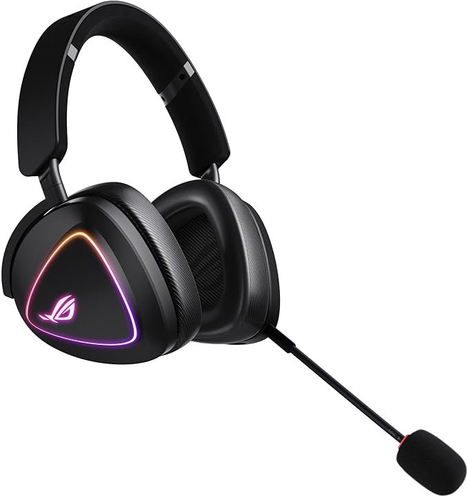 Opiniones ASUS ROG Delta II - Auriculares Gaming inalámbricos (Controladores de 50 mm, ROG SpeedNova, micrófono 10 mm) - Producto de alta calidad para tus sesiones de juego inalámbricas.