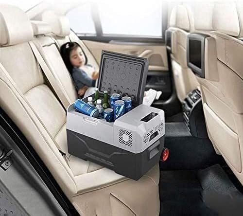 Refrigerador portátil de 30/40/50L, ideal para mantener tus alimentos y bebidas fríos en cualquier lugar. Mini nevera con compresor de 12V, perfecta para el coche. ¡Llévala contigo a tus viajes y disfruta de bebidas frías en todo momento!