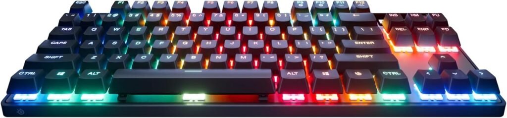 SteelSeries Apex Pro TKL Gen 3 - Teclado Mecanico Gaming - HyperMagnetic Interruptores OmniPoint 3.0 - Opiniones y Análisis