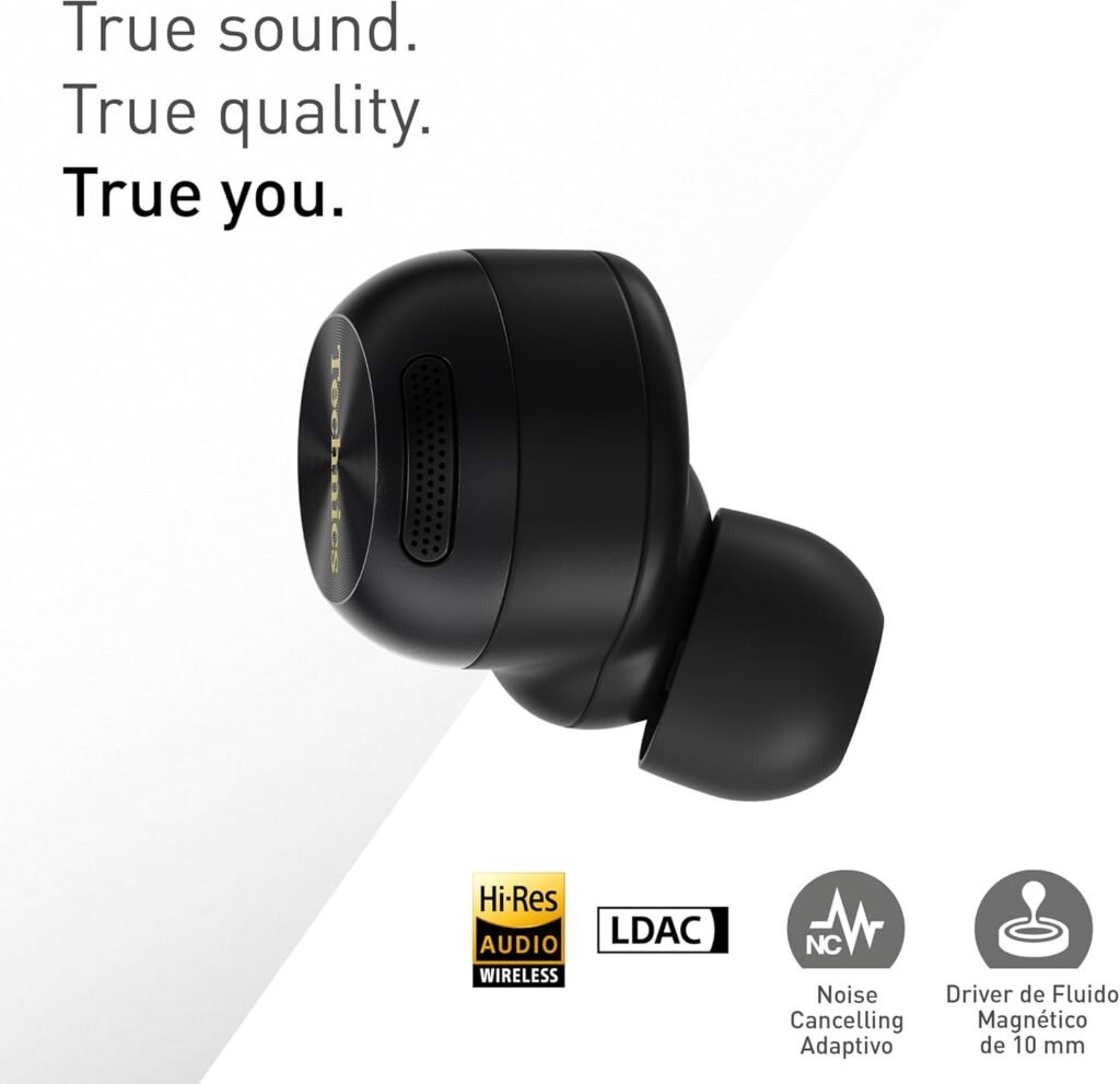 Opiniones Technics EAH-AZ100E-K Auriculares Inalámbricos con Cancelación De Ruido, Bluetooth Multipunto - ¡Descubre la mejor calidad de sonido! ¡Compra ahora tus auriculares Technics EAH-AZ100E-K y sumérgete en una experiencia auditiva única!