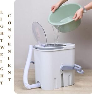 Mini Lavadoras Portátiles No Eléctricas Ecológicas - Limpieza sin electricidad.