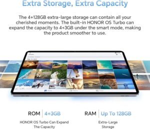Opiniones HONOR Pad X9 Tablet, 4GB 128GB, 11.5 Pulgadas 120Hz 2K Fullview Display, Qualcomm 6nm Snapdragon 685, 6 Altavoces