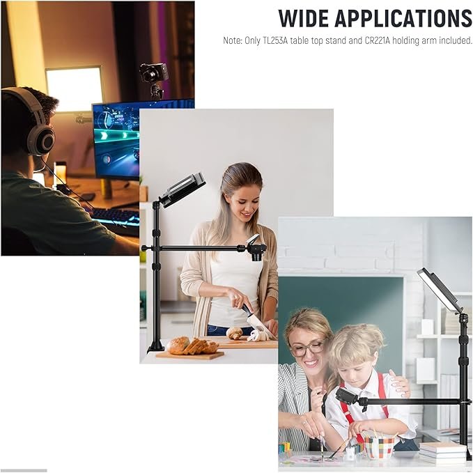 NEEWER Soporte de Montaje de Cámara de Mesa con Brazo Flexible y Abrazadera Ajustable - Opiniones y Reseñas de Usuarios