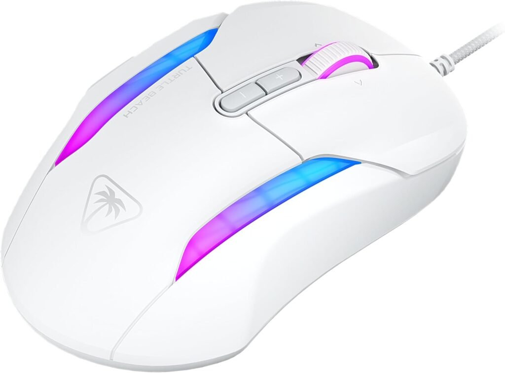 Descubre el Mouse ergonómico Turtle Beach Kone II con sensor óptico de 26 K dpi. Hazte con el mejor ratón RGB para juegos.