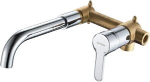 Opiniones GRIFEMA Grifo Empotrado de Doble Agujero Monomando para Baño Latón Cromado. ¡Compra el mejor grifo empotrado para tu baño! ¡Ahorra espacio y dale un toque moderno a tu hogar!