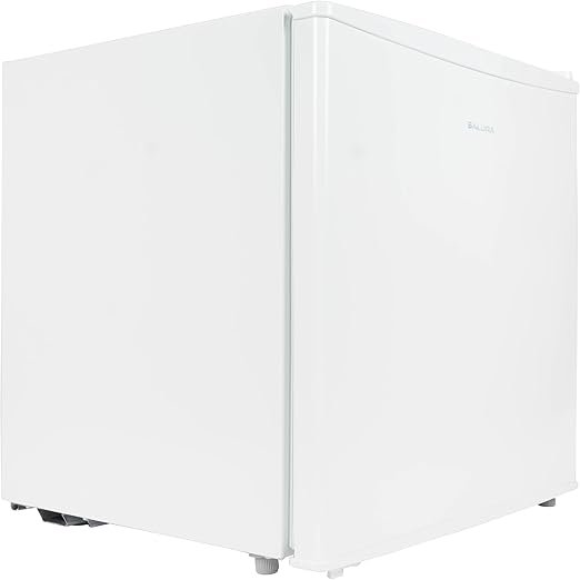 Salora CFB4300WH - Frigorífico Independiente Negro con Pies Ajustables, Control de Temperatura Ajustable y Puerta Reversible.