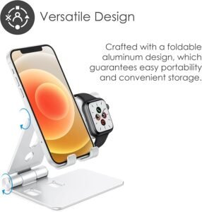 Estación de carga inalámbrica Restore Pro para Apple Watch y iPhone - Opiniones, soporte de carga para múltiples dispositivos.