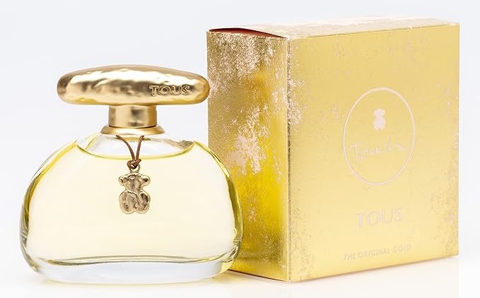Tous Touch Original Gold Eau de Toilette Femenina 100ml - Fragancia Irresistible Floral y Frutal