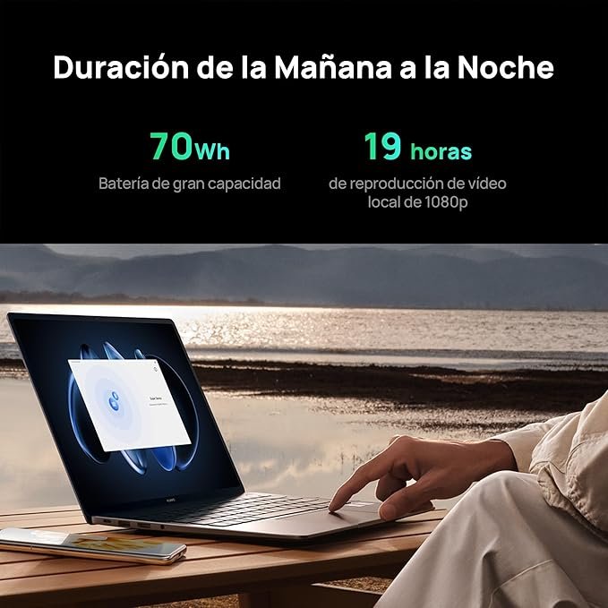 ¡Descubre el Huawei MateBook 14! Laptop con pantalla OLED táctil, Intel Core ultra 5 para un rendimiento excepcional. Elegancia, funcionalidad y precio rendidor en un solo dispositivo de calidad. ¡Hazte con el tuyo ahora! #HuaweiMateBook14 #LaptopOLED #RendimientoUltra5