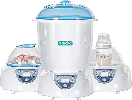 Esterilizador digital 5 en 1 Mamajoo MMJ2025 con función secador y calentador de alimentos - Opiniones y análisis.