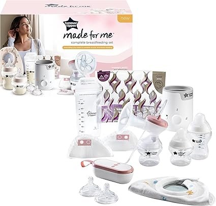Kit completo de lactancia materna Tommee Tippee: extractor de leche eléctrico, calentador de alimentos y biberones - Opiniones