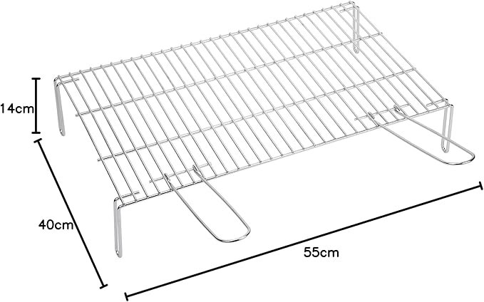 Parrilla Barbacoa Sauvic 02450 - Zincada, 55 x 40 cm - Opiniones y Análisis