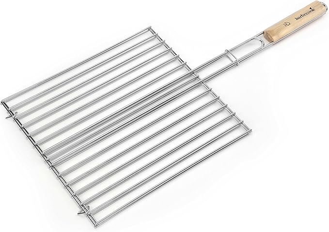 Barbecook Parrilla Rectangular para Bistecs, Gris, 72x34x3 cm - Opiniones, Precio y Características - Compra Ahora