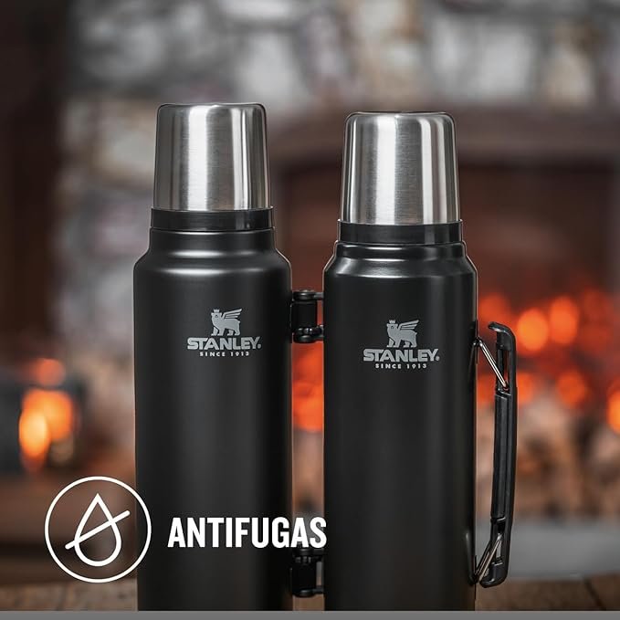 Opiniones Stanley Classic Legendary Botella Térmica 1 Litro - Mantiene Frío o Calor 24 Horas - Termo Café. ¡Descubre la mejor elección para mantener tus bebidas a la temperatura perfecta durante todo el día!