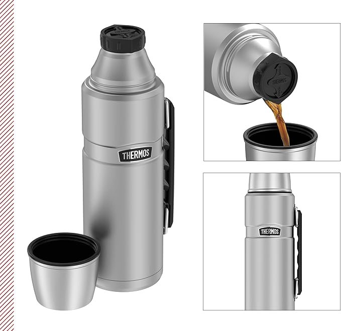 Opiniones Thermos 4003.205.047 King - Termo de acero inoxidable - Imagen del producto.