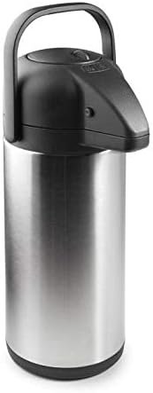Opiniones Ibili 741203 Termo Air Pot 3 LT, de acero inoxidable, color gris (Iron) - 3 litros