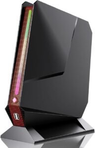 Mini PC para juegos con un potente procesador de 12ª generación Core i9. ¡Disfruta de una experiencia de juego increíble con este equipo de alto rendimiento!