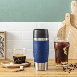 Opiniones Emsa Travel Mug Taza térmica - Comprar Ahora ? Mantén tu bebida caliente por 4 horas y fría por 8 horas con esta taza térmica de acero inoxidable de Emsa. ¡Ideal para llevar a todas partes! ? Base antideslizante y zona de agarre de silicona para mayor comodidad y seguridad. ? ¡Aprovecha esta oferta y disfruta de tu bebida favorita siempre a la temperatura perfecta! #EmsaTravelMug #TazaTérmica #OpinionesProducto ? ¡Visita nuestro sitio web para comprar ahora!