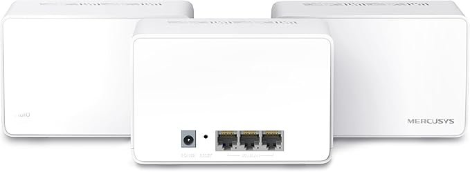 Opiniones Mercusys Halo H3000X(3-Pack) - Router Mesh WiFi 6 AX3000, Doble Banda 2.4GHz/5GHz, 3X Puertos Gigabit.