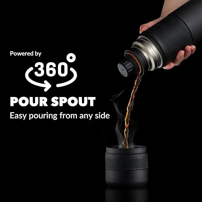 Opiniones Contigo Thermal Bottle Termico Café, Taza de Viaje en Acero Inoxidable, Vaso Termo antigoteo, Copa con Tapa fácil - Producto de calidad para mantener tu bebida caliente o fría en tus viajes. ¡Cómpralo ya!