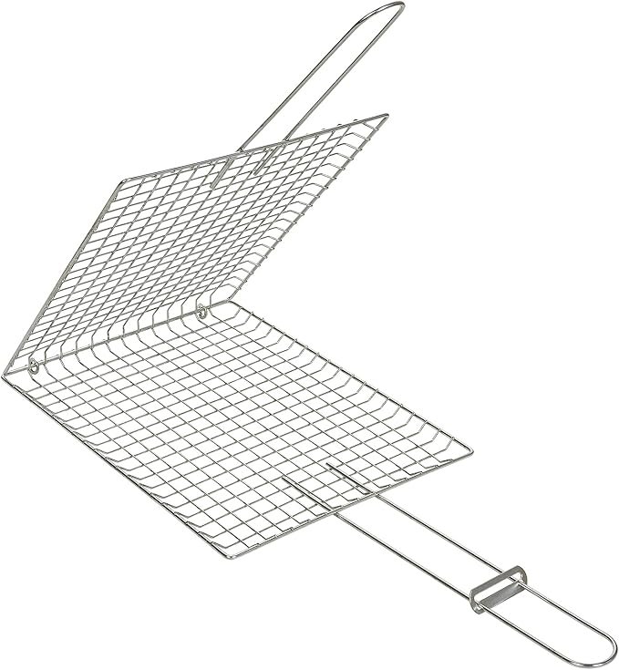 Opiniones de Sauvic Parrilla abombada para carne o pescado de 40x45 cm. ¡Descubre la mejor opción para tus asados!