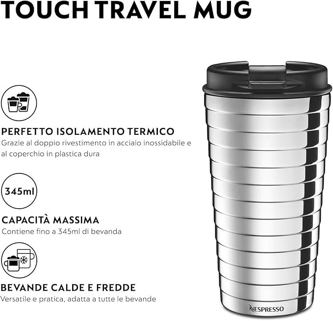 Nespresso Touch - Termo de viaje Travel Mug TOUCH, opiniones y reseñas - ¡Compra ahora!