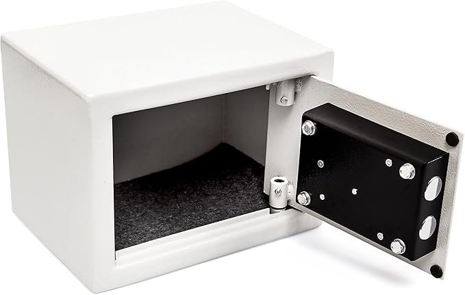 Opiniones relaxdays 10010086 Caja Fuerte Pequeña con 2 Llaves: ¡Protege tus objetos de valor con esta caja fuerte compacta y segura! ¡Compra ya la tuya!