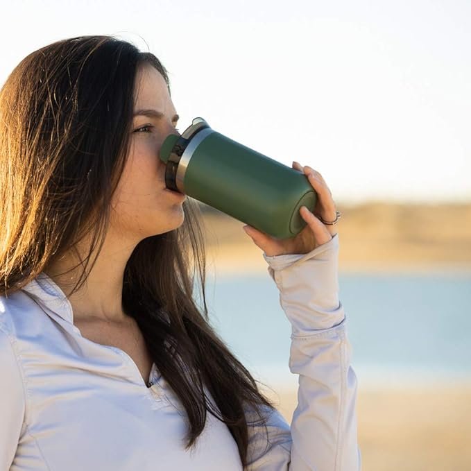 Taza de café WACACO Octaroma Lungo para llevar - Vaso de acero inoxidable de 10 fl oz (300 ml) - Opiniones de aislamiento al vacío