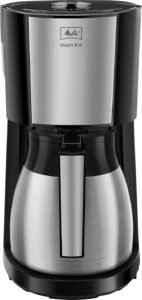 Cafetera de goteo Melitta Enjoy Top Therm 1017-08 con jarra térmica y tapa Easy Click. ¡Prepara café delicioso de forma sencilla y rápida! ¡Compra la tuya ahora!