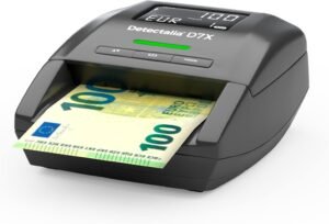 Detector de billetes falsos Detectalia D7X con 100% detección para 6 divisas