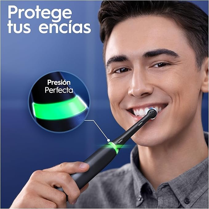Opiniones Oral-B iO 6N Cepillo de Dientes Eléctrico con 2 Cabezales y 1 Estuche de Viaje, Diseñado por Braun - Descubre la mejor limpieza dental con Oral-B iO 6N. ¡Aprovecha las opiniones y consigue el tuyo ahora!