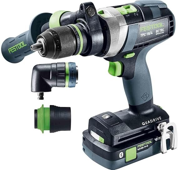 Opiniones Festool Taladro atornillador de percusión a batería TPC 18/4 5,0/4,0 I-Set - Imagen del producto - Alternativa
