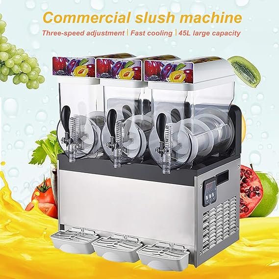 Máquina de Granizado de Hielo - Enfriamiento de Bebidas Congeladas